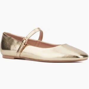 Gold New York & Co Flats for Women
